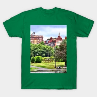 Boston MA - Relaxing in Boston Public Garden T-Shirt